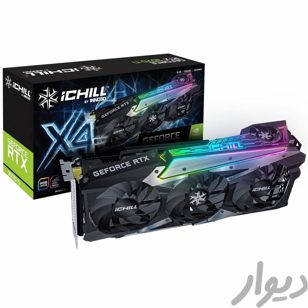 کارت گرافیک Inno3D RTX 3070 Ti iChill X4 8GB